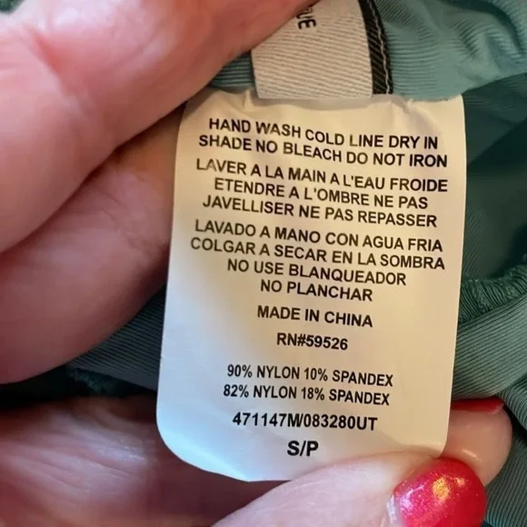 NWT BECCA Mineral Line In The Sand One-piece Swimsuit Size Small - Picture 7 of 8